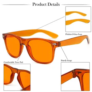 2023 neue Mode bunte Party Geschenke Retro klassische Designer billige Sonnenbrille gelbe Sonnenbrille Promotion Sonnenbrille