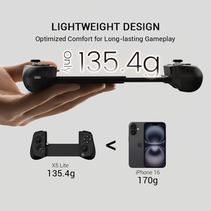 Control <span class=keywords><strong>de</strong></span> Juego Geshixiaoji X5lite con Cable/Inalámbrico BT para Android, para Teléfonos Móviles y Tabletas, Diseño Extensible, Streaming Egg - Product Image 3