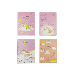 Carnets DHF541 A6 50K Mikko, styles Kawaii, dessins animés, ours, capybara, chat, Chiikawa, couverture en PVC pour étudiants et bureau - Product Image 6