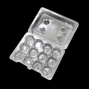 Chấp Nhận Tùy Chỉnh 12 Khoang Ngao <span class=keywords><strong>Shell</strong></span> Shape Dùng Một Lần Nhựa Cupcake Tàu Sân Bay Container - Product Image 6