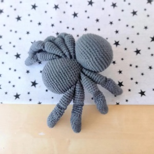 All'ingrosso uncinetto di Halloween ragno Amigrumi fatto a mano ragno Crochet giocattolo per regali per bambini morbido ragno coccolone in cotone - Product Image 6