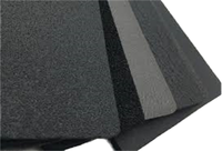 Plaque de mousse de caoutchouc silicone écologique résistante aux hautes températures, découpée sur mesure, anti-poussière et anti-insectes, pour batterie au lithium industrielle