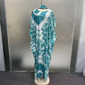 Super Offerta di Fabbrica Abito Lungo Maxi Casual da Spiaggia Stampa <span class=keywords><strong>Dashiki</strong></span> Africana - Product Image 4