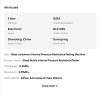 Testeur de fuites haute tension conforme à la norme FDA 21 CFR Partie 11, HVLD, haute précision, protection IP65, 1 an de garantie, pour l'emballage pharmaceutique