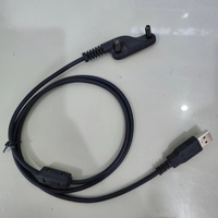 Cable de Programación USB y Cable de Carga para Radios Vertex VX-820 VX824 VX921 VXD720