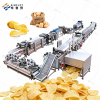 Machine industrielle entièrement automatique pour la fabrication de frites de pommes de terre, ligne de production de frites surgelées, fabricant de chips de manioc frais