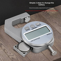 Jauge d'épaisseur numérique 0-10 mm, jauge d'épaisseur numérique de poche, instrument de mesure électronique de haute précision