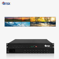Processeur vidéo 4K (entrée 4096x2160P60, 18 sorties) avec gestion EDID, idéal pour les écrans commerciaux et les salles de contrôle