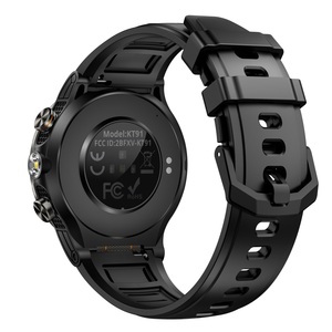 2026 New KT91 Smart Watch with Flashlight 1.43" AMOLED 1100mAh 3ATM Waterproof Mens Outdoor Sports Smartwatch - Product Image 5