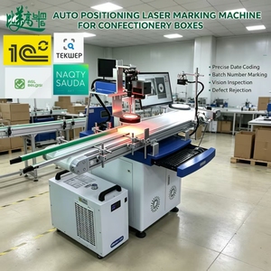 Máquina de Marcado Láser para Envases de Hojalata, Inspección Visual de Paquetes de Chocolate, Codificación de Fecha, Lote y Defectos, Rechazo Automático de Productos Alimentarios - Product Image 1