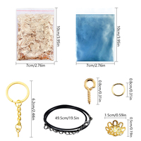 Vente en gros Timesrui DIY UV Résine Oeuf Silicone Modèle Art Kit avec Métal Accessoires pour Débutants Outils de Gâteau pour la Fabrication de Bijoux