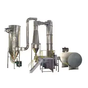 industrial microcrystalline cellulose rotary spin flash dryer for cassava flour flash drying machine