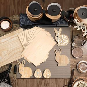 แผ่นไม้อัดสำเร็จรูปจากโรงงานสำหรับงานตกแต่งบ้าน DIY ทำเฟอร์นิเจอร์ และงานแขวนผนัง มีบริการดรอปชิปปิ้ง - Product Image 2