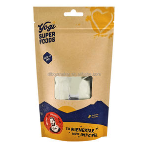 Emballage <span class=keywords><strong>de</strong></span> viande <span class=keywords><strong>de</strong></span> bœuf séchée compostable écologique sacs à collation Ziplock biodégradables support <span class=keywords><strong>de</strong></span> thé pochette en papier sacs en plastique - Product Image 3