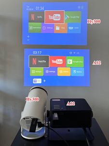 Mejor precio Sistema Android 13 Home Mini Smart 180ANSI Lumens 720P Soporte 4K LCD Digital Dormitorio Proyector con soporte - Product Image 2
