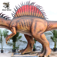 Modèle animatronique de dinosaure électrique réaliste personnalisé, Spinosaurus, pour centre commercial, parc d'aventure pour enfants en intérieur/extérieur, musée