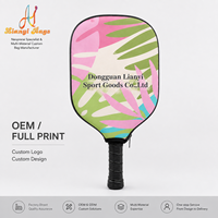 Funda acolchada para pala de pickleball con estampado completo, etiqueta con logo y color personalizado para programas de regalos para jugadores, fabricación personalizada.