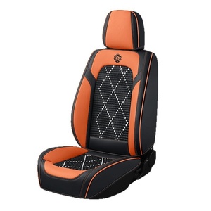 Cuscino Universale per <span class=keywords><strong>Sedile</strong></span> <span class=keywords><strong>Auto</strong></span> in Pelle Nappa e Seta Ghiaccio per Tutte le Stagioni - Product Image 5
