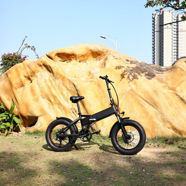 High Speed E-bike Full Suspension 48V 750W Folding Electric Bike Fat Tire 7 Speed Fold Electric Mountain Bike