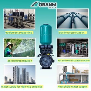 Bomba de Agua Centrífuga Multietapa Horizontal <span class=keywords><strong>CHM</strong></span>, 2~32m/h, Gran Caudal, 6~88m de Alta Presión, 0.37~4kw, Multipropósito - Product Image 5