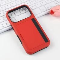 Étui portefeuille à rabat avec porte-cartes 3 emplacements pour cartes d'identité pour iPhone 17 Pro MAX 16E 15 14 Plus 13 12 11, iPhone 17Air 16 15+ 14