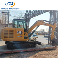 Miniexcavadora CAT 305.5E2 Usada, Excavadora Pequeña de 5.5 Toneladas, Miniexcavadora de Orugas Caterpillar 305.5E2 para Construcción y Paisajismo