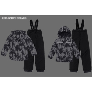 Piumino invernale per bambini giacche da <span class=keywords><strong>neve</strong></span> set di <span class=keywords><strong>abbigliamento</strong></span> da Snowboard cappotti caldi antivento giacche e pantaloni tuta da <span class=keywords><strong>neve</strong></span> da sci - Product Image 6