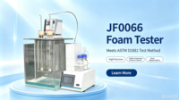 ASTM D1881 Anti-freeze Fluid Testing Device Foam Meter with Digital Temperature Control 881 and Precision Flow Meter