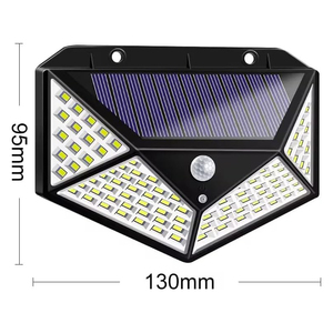 LED solar <b>light</b> <b>sensor</b> <b>light</b> 3-mode <b>light</b> <b>sensor</b> solar wall <b>light</b> IP65 waterproof outdoor courtyard <b>light</b> 5000K daylight 8-10 ho - Product Image 2