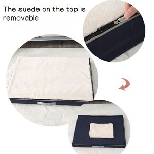Abnehmbares wasserdichtes luxus-hundebett Ei-förmig Speicher-Schaum Haustiermatte Katzenbett Herbst und Winter Haustierbett Großhandel - Product Image 3