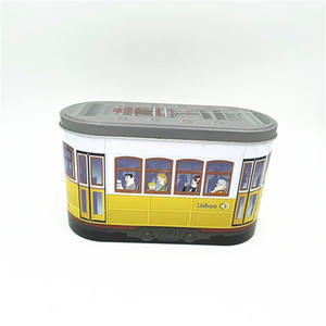 Boîte de chocolat ovale personnalisée Candy Trucks - Product Image 1