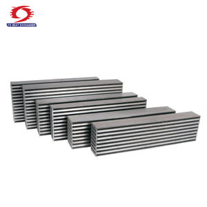 Noyau d'échangeur thermique air-air en aluminium sur mesure, type plaque à barres, pour composant moteur <span class=keywords><strong>De</strong></span> Ville/Eldorado, pression nominale 26 bars - Product Image 2