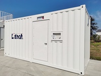 ZTMM Centre de données en conteneur de 20 pieds, unité d'infrastructure informatique modulaire intégrée pour serveur de calcul en périphérie, résistante aux intempéries et portable