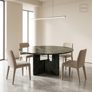 Sophisticated Sleek <b>Round</b> <b>Solid</b> Timber Eating Counter for Home Restaurant Venues With Feasible OEM Custom Support - Product Image 5