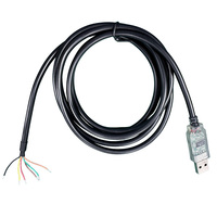 Câble Série USB-A Mâle vers RS485 Utech OEM, Blindé Tressé, Cuivre Pur, Gaine PVC, avec LED TX/RX pour Ordinateur