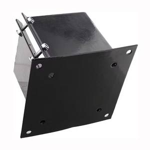 DIY 4 X4 6 X6 verstellbare Metall Stahl Holz <span class=keywords><strong>Deck</strong></span> Zaun pfosten Basis halterung - Product Image 2