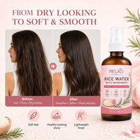 Spray capillaire fortifiant à l'eau de riz et au romarin pour la croissance des cheveux fins, soin des racines, sans sulfate, brume capillaire quotidienne en gros