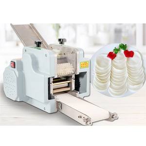 Pequeña redonda cuadrada Gyoza Empanada Skin Making Dumpling Dough Wrapper Harina Tortilla Machine para la venta/dumpling Packing Machine - Product Image 5