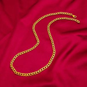 金メッキメンズ威圧的なボスブレスレットフラットリング卸売スーツネックレスメンズ - Product Image 4