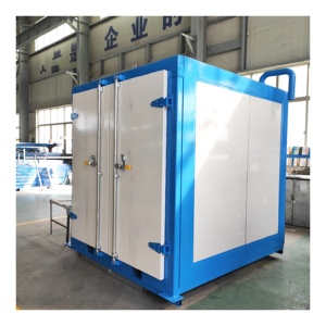 Grondrail Type Poedercoatingoven Met Gas/Lpg/Elektrisch Verwarmingssysteem, Poedercoatingmachine Met Oven - Product Image 6