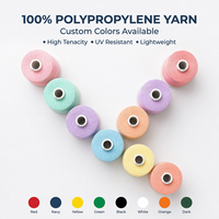 OEM Custom Color & Denier Flexible Polypropylene Yarn for FIBC Bulk Bag Weaving