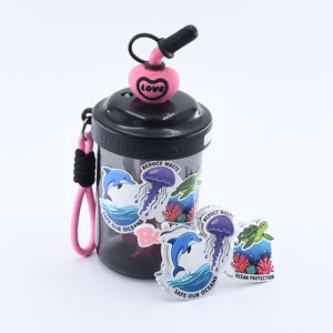 مبيعات المصنع مباشرة من ملصقات الكرتون لطيف نمط الحيوان وصديقي للبيئة للماء الكرتون - Product Image 5