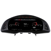 Écran numérique multimédia pour tableau de bord de voiture Yuefu Premium-Build 12,3 pouces, disposition sportive, pour Audi R8 2007-2015, garantie 1 an