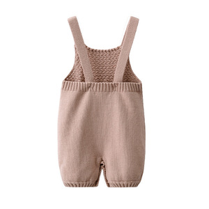 Combinaisons pour bébés filles, vêtements pour enfants, bébés, en coton tricoté, en laine, combinaison pour bébé, combinaison pour nouveau-né, 100% coton biologique - Product Image 2