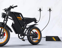 Motor Trasero Inteligente para Bicicleta Eléctrica GT20, 1500W 48V 15AH, Largo Alcance, Todoterreno, Neumático Ancho, Directo de Fábrica