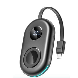 <span class=keywords><strong>JOYROOM</strong></span> Portable Mini 2500mAh <span class=keywords><strong>Cargador</strong></span> de pantalla digital de carga magnética inalámbrica para reloj IP - Product Image 1