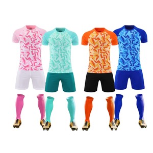 Camiseta de Fútbol Transpirable de Secado Rápido Personalizada, <span class=keywords><strong>Ropa</strong></span> de Fútbol con Logotipo Personalizado, Uniformes de Fútbol Corunna al por Mayor, Entrenamiento OEM - Product Image 3