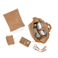 Maßgefertigter Hochwertiger Neopren-Wickelrucksack für Damen Einfarbige Wasserdichte Multifunktionale Reisetasche Neue Generation Mammy-Tasche