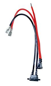 Connecteur 2 broches avec faisceau de câbles 12AWG, borne femelle à fourche, câble de raccordement rapide automobile avec bride de fixation - Product Image 3