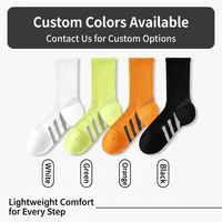 Chaussettes de course en gros anti-ampoules à compression avec logo sur le dessous pour hommes et femmes